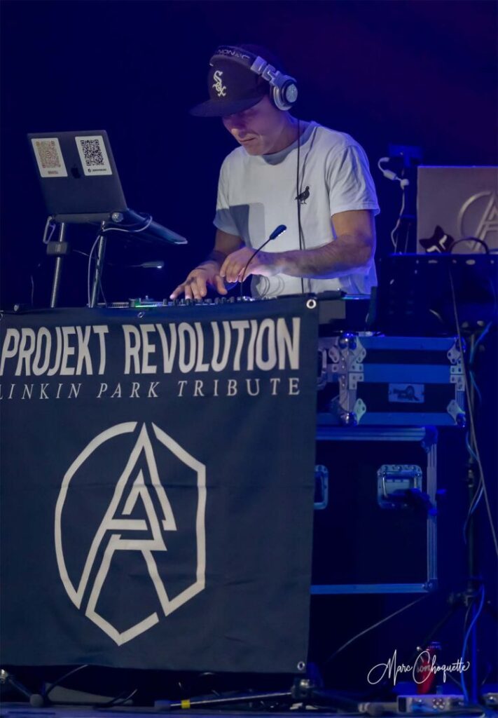 Spectacle de Projekt Revolution, hommage à Linkin Park, à la Salle Kingsey