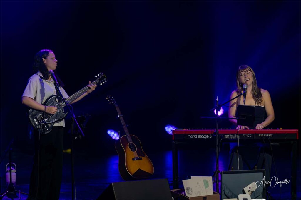 Spectacle de Geneviève Jodoin & Marie Claudel à la Salle Kingsey