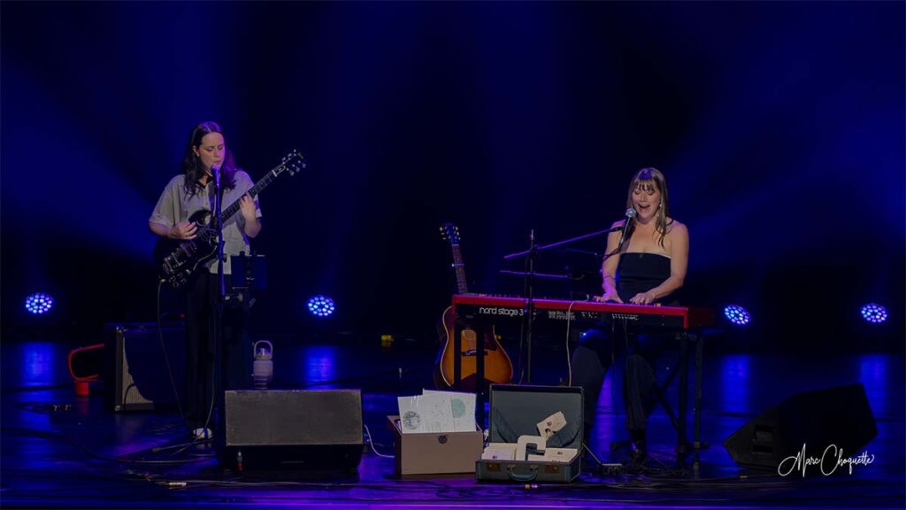 Spectacle de Geneviève Jodoin & Marie Claudel à la Salle Kingsey