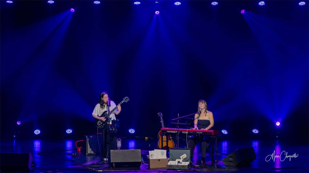 Spectacle de Geneviève Jodoin & Marie Claudel à la Salle Kingsey