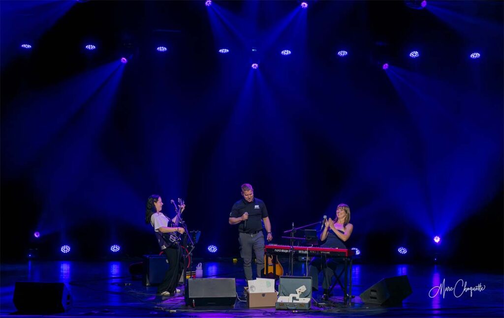 Spectacle de Geneviève Jodoin & Marie Claudel à la Salle Kingsey