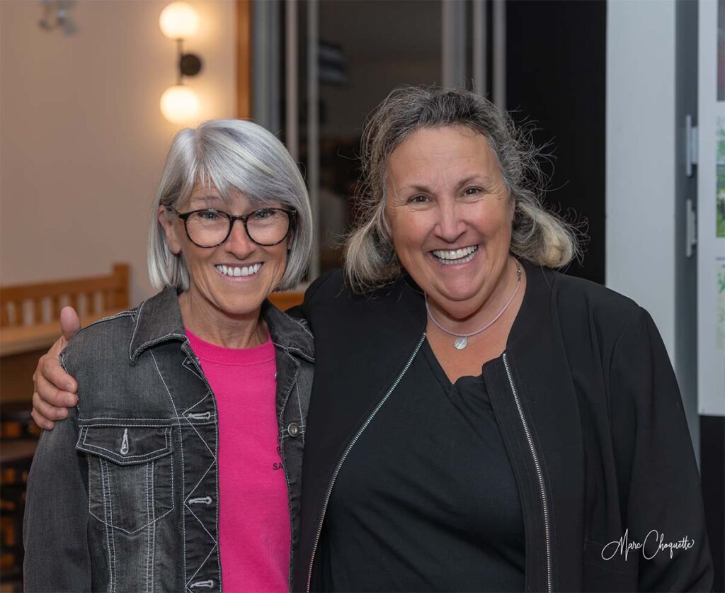 Photo avec Marthe Laverdière