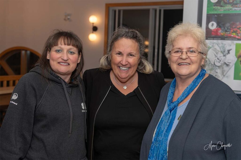 Photo avec Marthe Laverdière