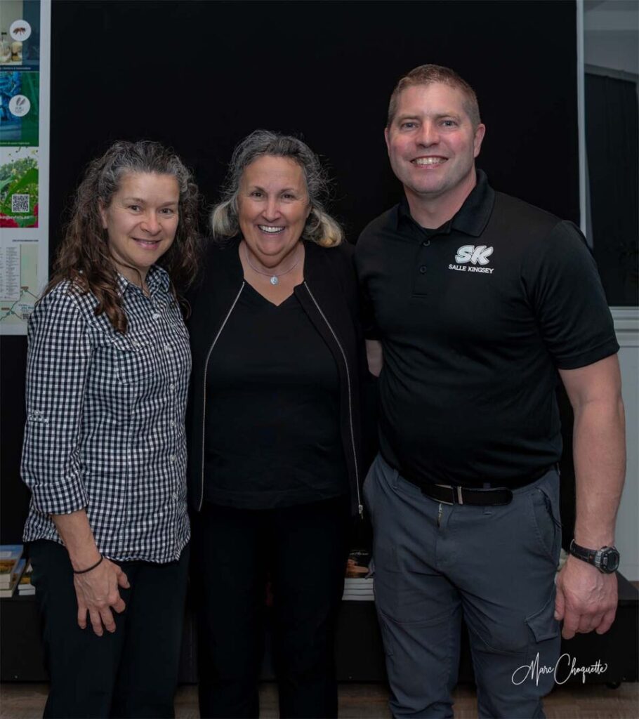 Photo avec Marthe Laverdière