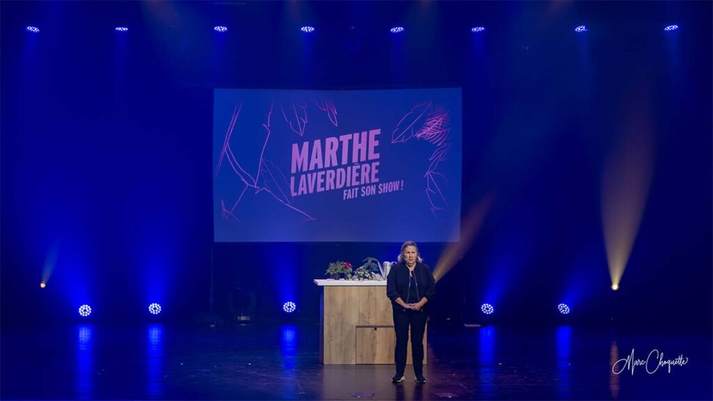 Marthe Laverdière - Fait son show! à la Salle Kingsey