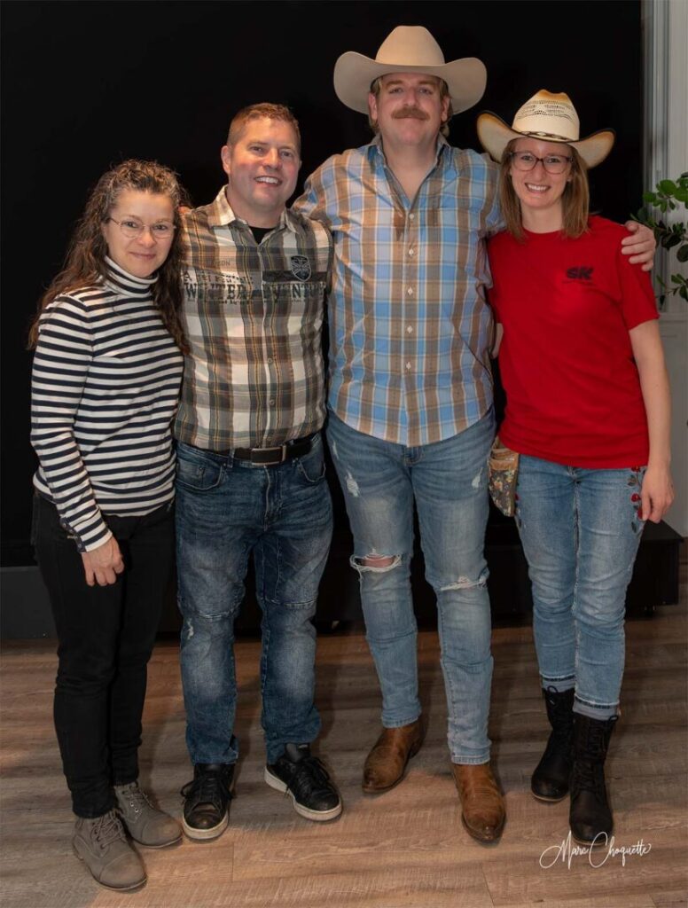 Photo de groupe avec chanteur d'Alan Jackson Experience