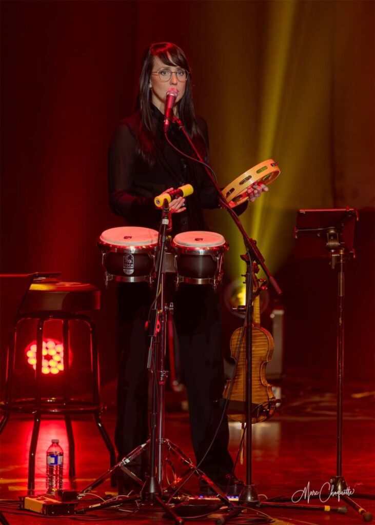 Spectacle de Mélissa Bédard à la Salle Kingsey