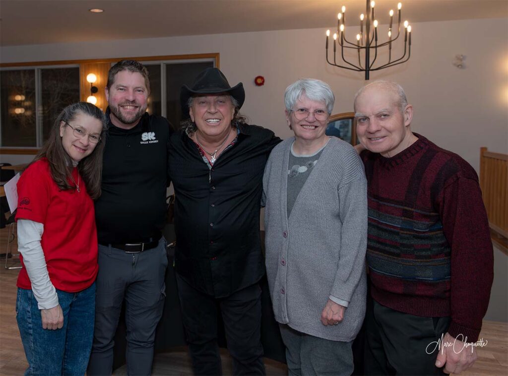 Photo avec Paul Daraîche