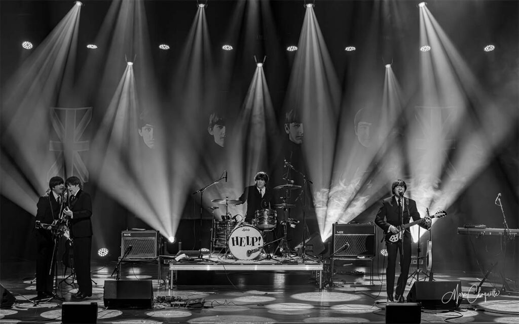 Spectacle de HELP! Hommage à The Beatles à la Salle Kingsey