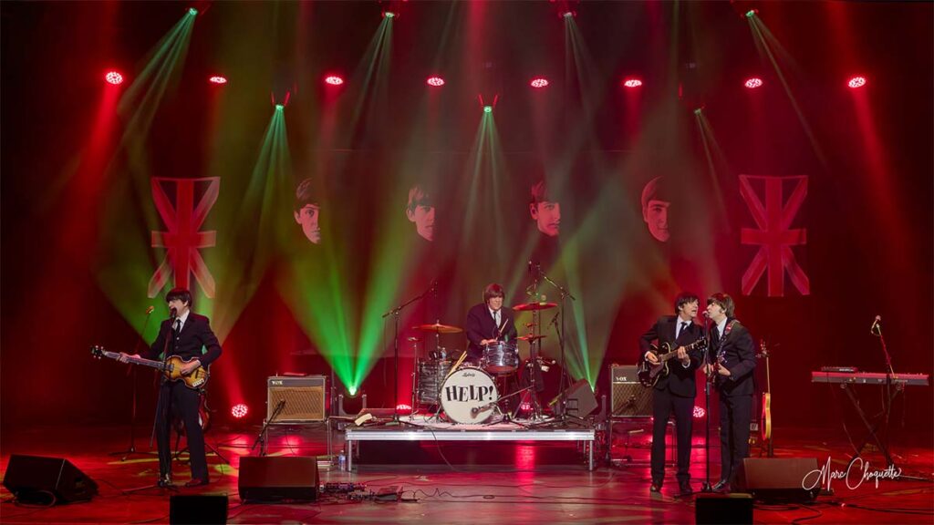 Spectacle de HELP! Hommage à The Beatles à la Salle Kingsey