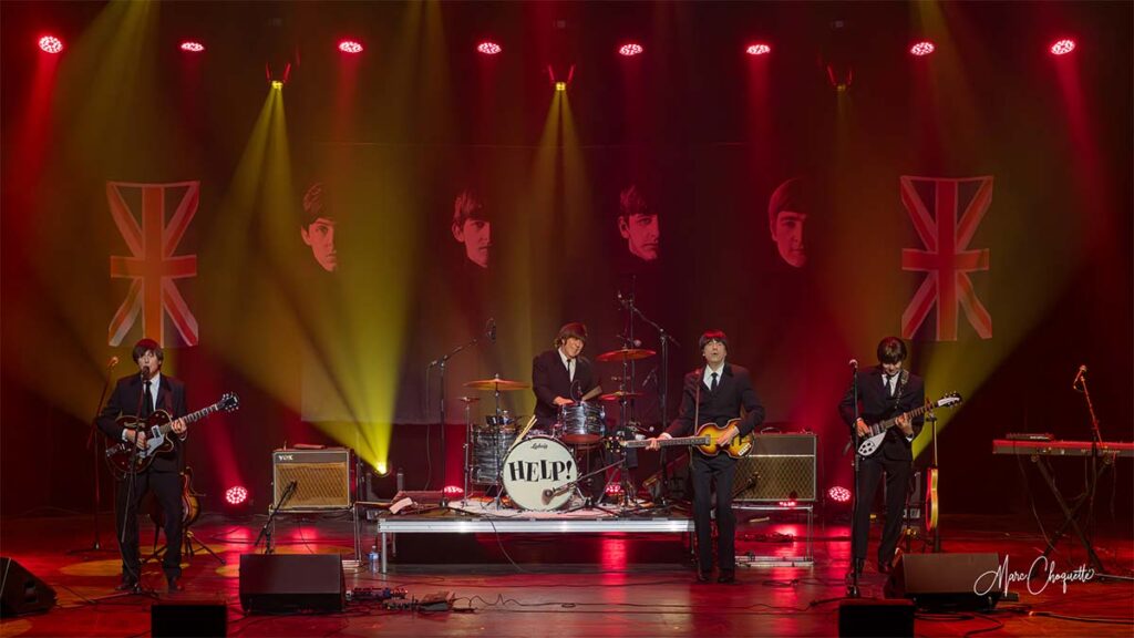 Spectacle de HELP! Hommage à The Beatles à la Salle Kingsey