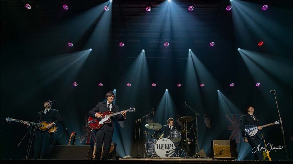 Spectacle de HELP! Hommage à The Beatles à la Salle Kingsey