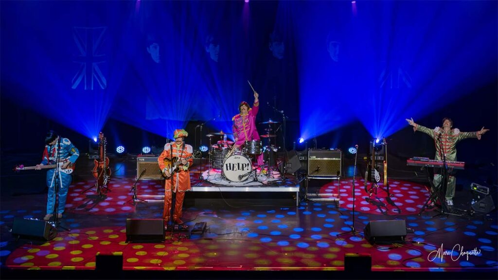 Spectacle de HELP! Hommage à The Beatles à la Salle Kingsey