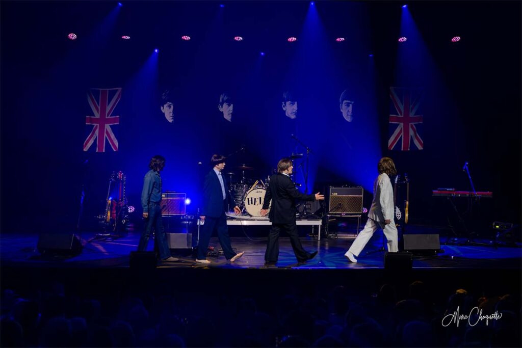 Spectacle de HELP! Hommage à The Beatles à la Salle Kingsey