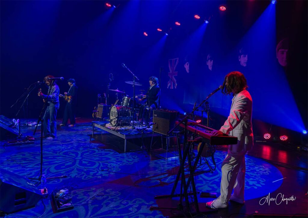 Spectacle de HELP! Hommage à The Beatles à la Salle Kingsey