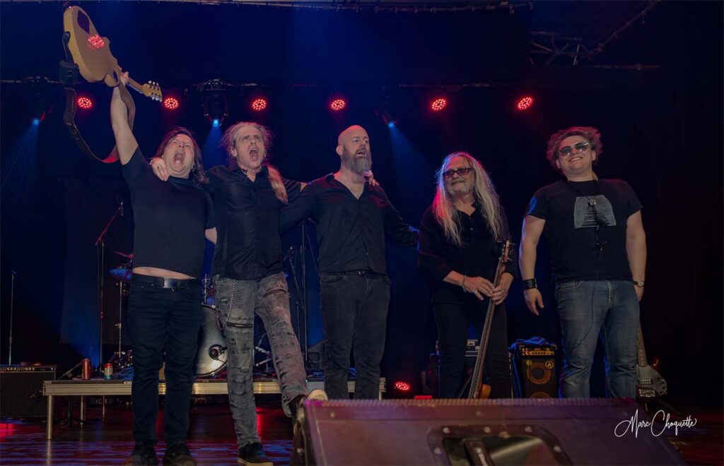 Photo de groupe avec Justin Boulet et Breen Leboeuf