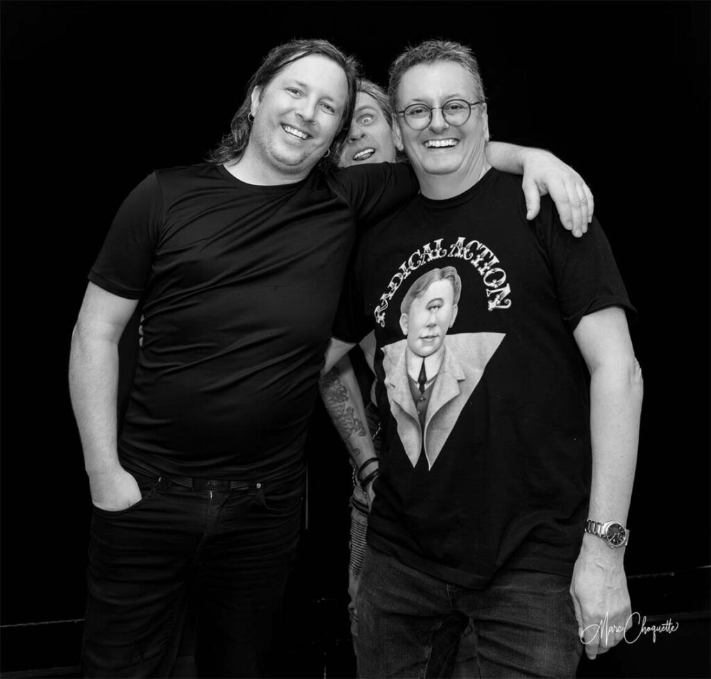 Photo de groupe avec Justin Boulet