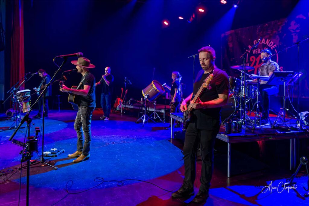 Spectacle de La Grande Veillée du 2Pierrots à la Salle Kingsey