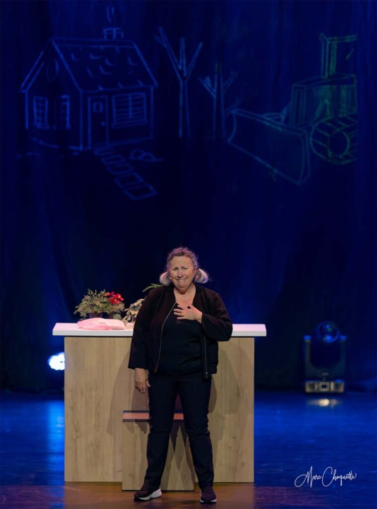 Spectacle de Marthe Laverdière à la Salle Kingsey