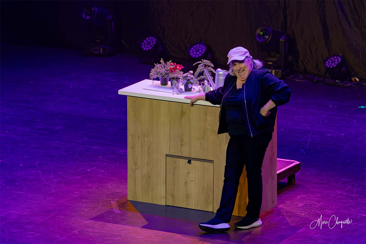 Spectacle de Marthe Laverdière à la Salle Kingsey