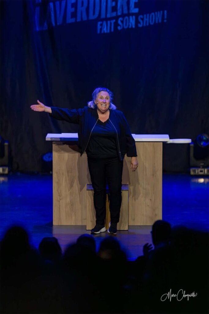 Spectacle de Marthe Laverdière à la Salle Kingsey