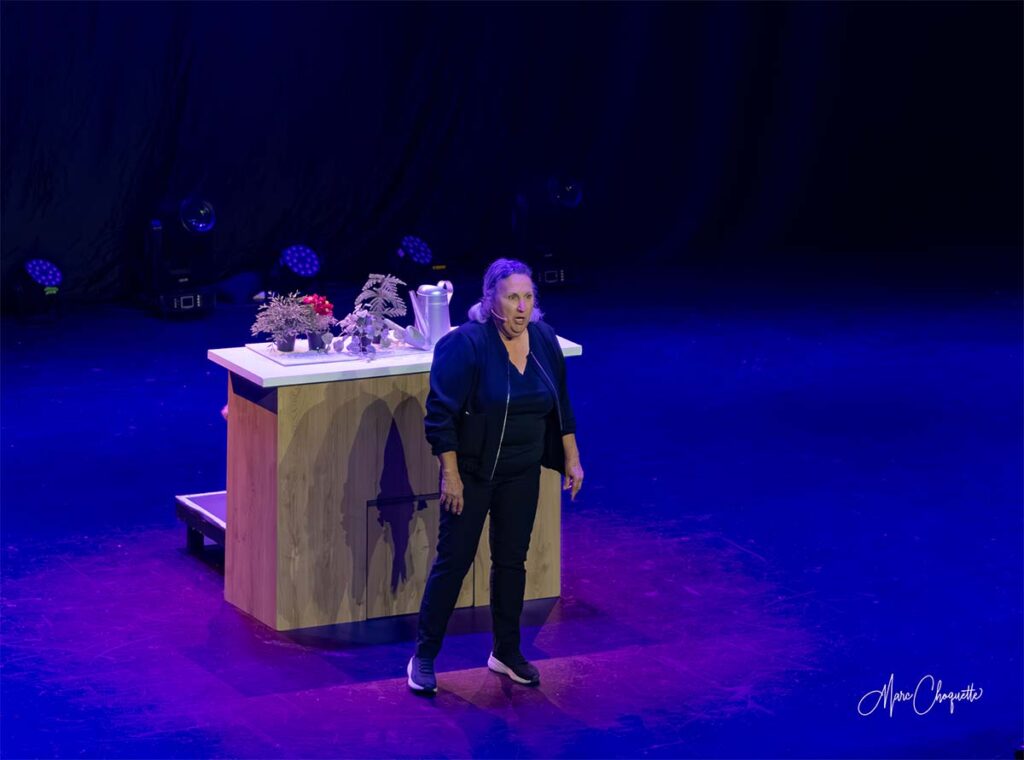 Spectacle de Marthe Laverdière à la Salle Kingsey