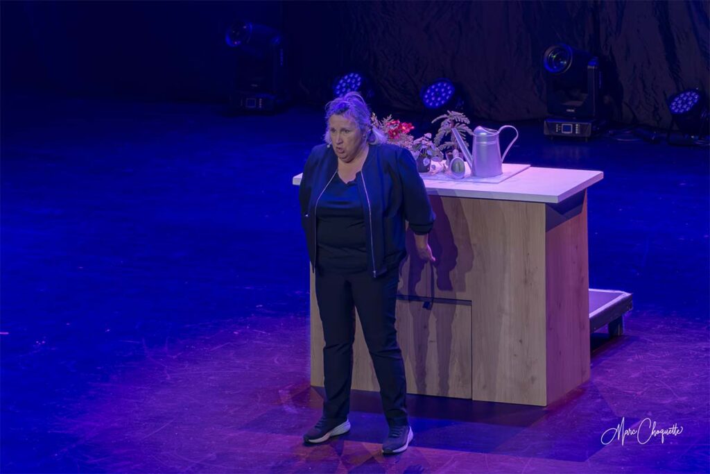 Spectacle de Marthe Laverdière à la Salle Kingsey