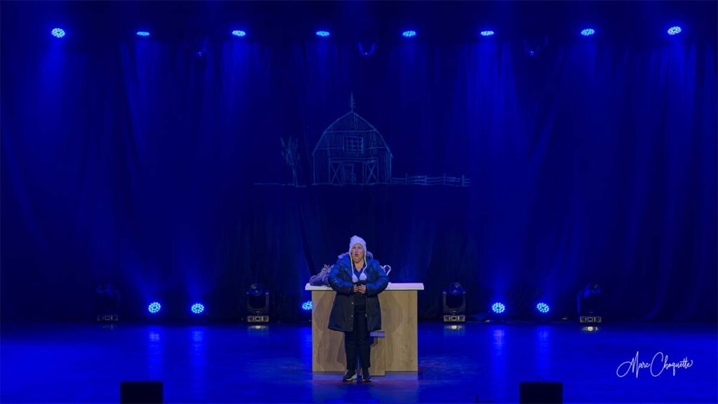 Spectacle de Marthe Laverdière à la Salle Kingsey