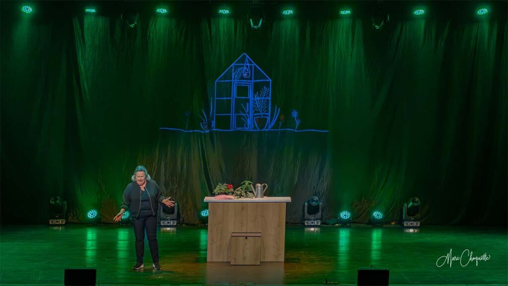 Spectacle de Marthe Laverdière à la Salle Kingsey