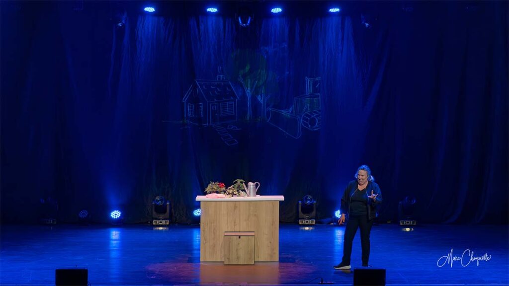 Spectacle de Marthe Laverdière à la Salle Kingsey
