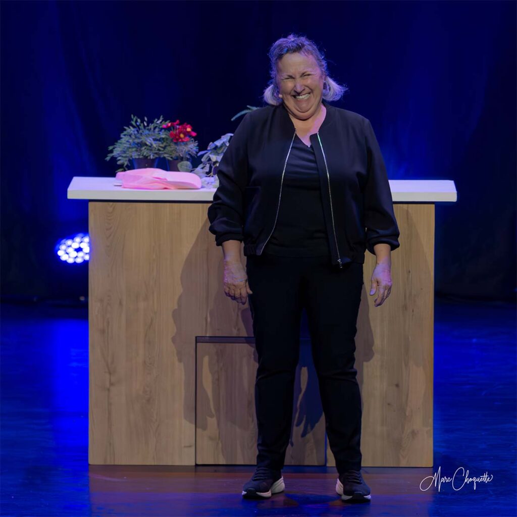 Spectacle de Marthe Laverdière à la Salle Kingsey