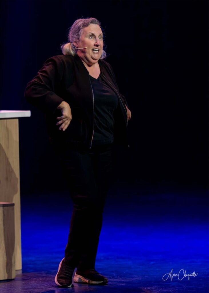 Spectacle de Marthe Laverdière à la Salle Kingsey
