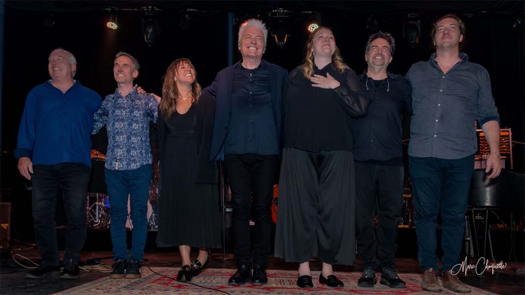Photo de groupe avec Daniel Lavoie
