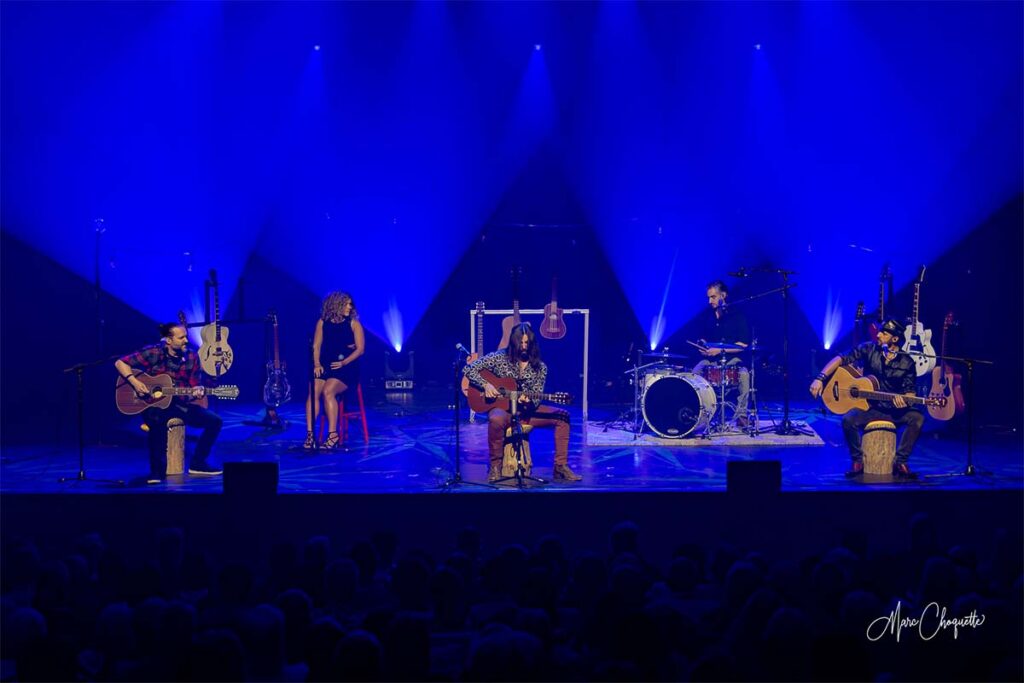 Spectacle de Guitar Story à la Salle Kingsey