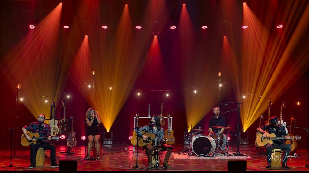 Spectacle de Guitar Story à la Salle Kingsey