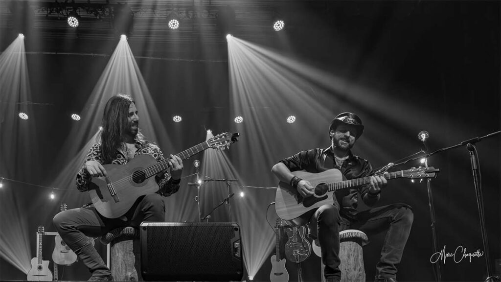 Spectacle de Guitar Story à la Salle Kingsey