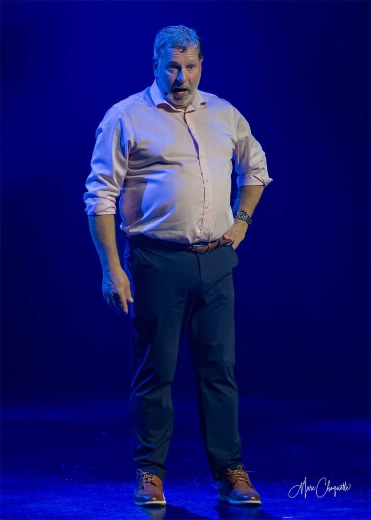 Spectacle de Mario Jean à la Salle Kingsey