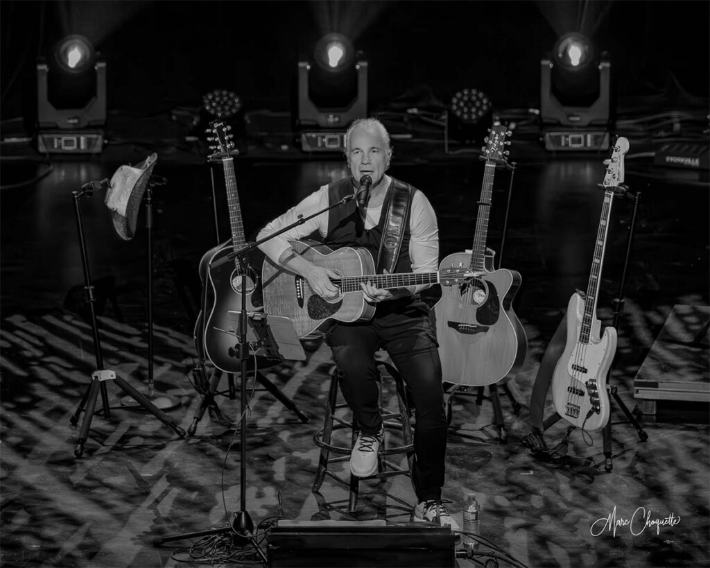 Spectacle de Bruno Pelletier à la Salle Kingsey