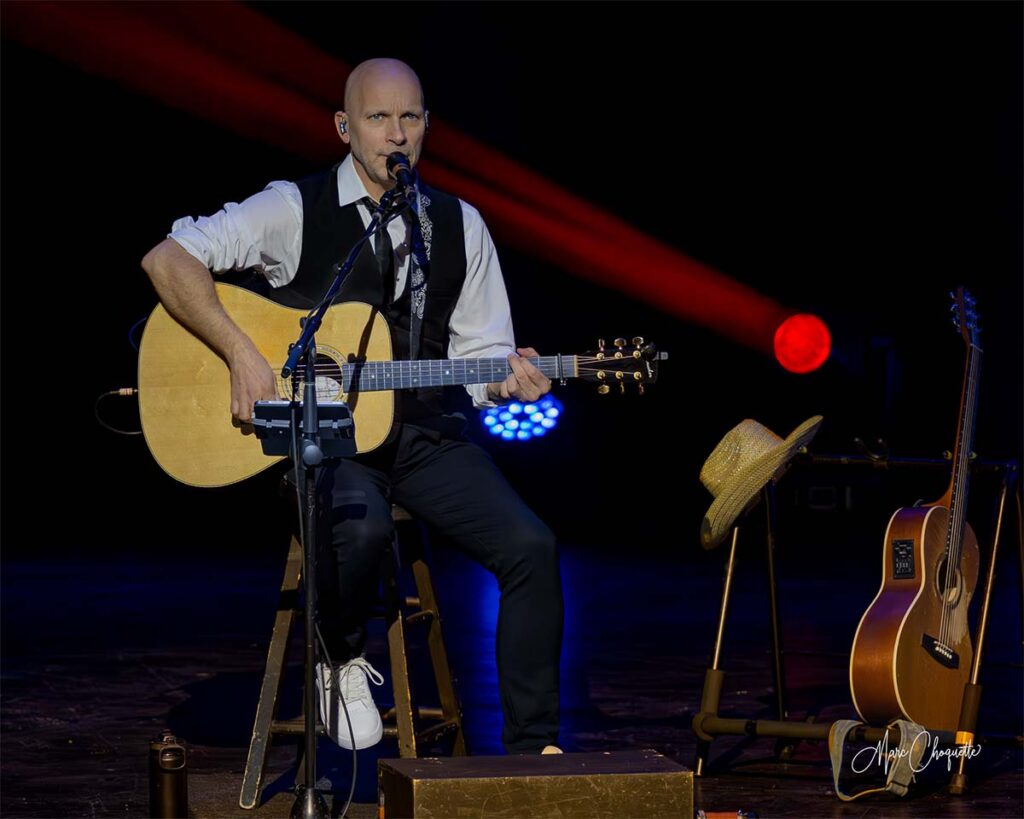 Spectacle de Bruno Pelletier à la Salle Kingsey