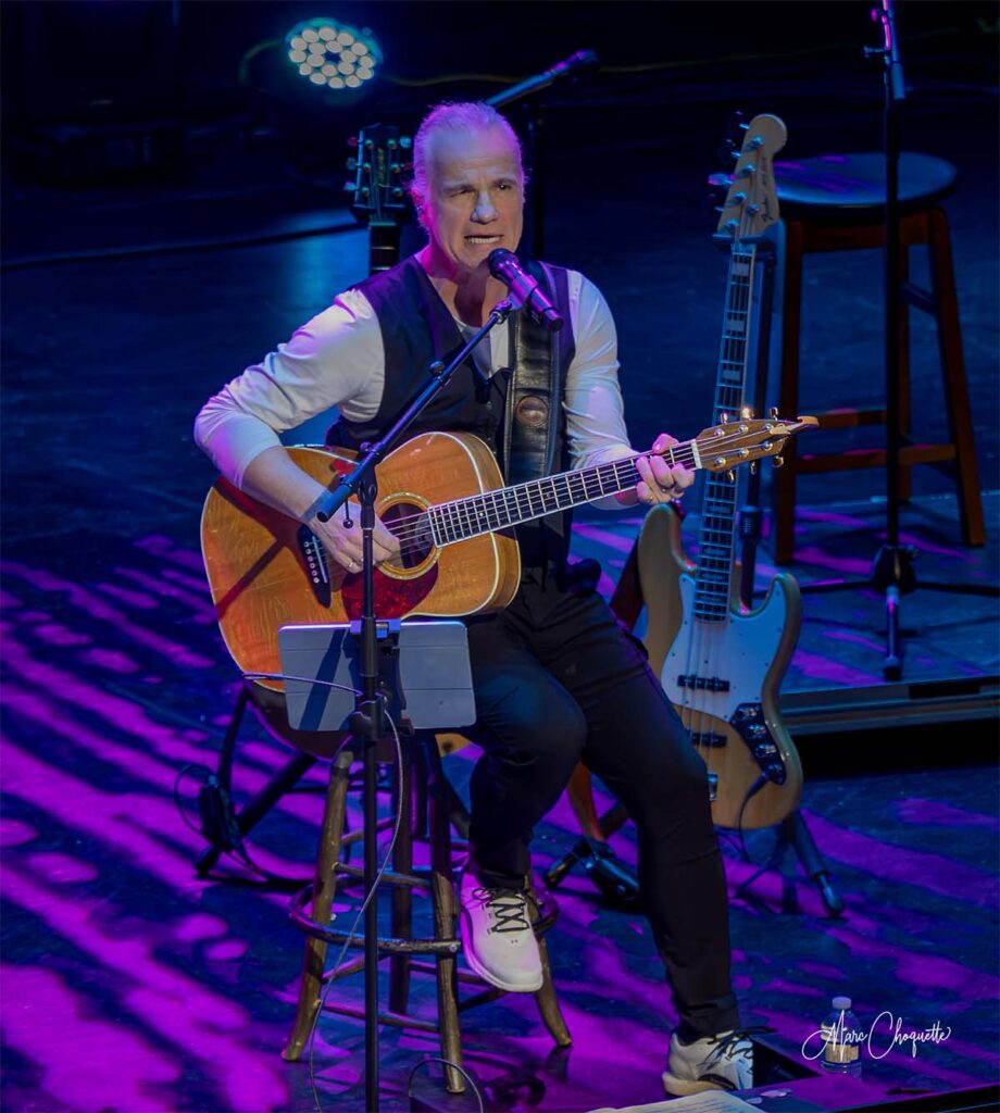 Spectacle de Bruno Pelletier à la Salle Kingsey