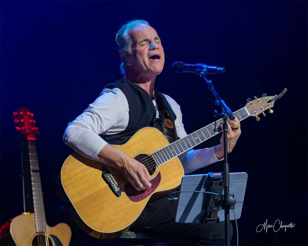 Spectacle de Bruno Pelletier à la Salle Kingsey