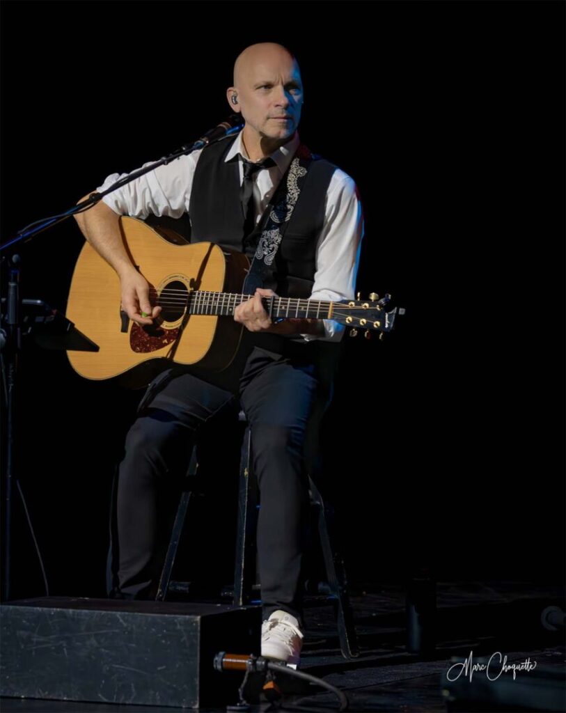 Spectacle de Bruno Pelletier à la Salle Kingsey