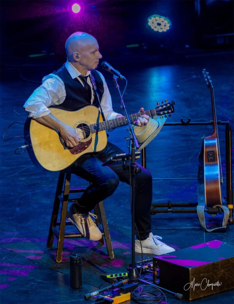 Spectacle de Bruno Pelletier à la Salle Kingsey