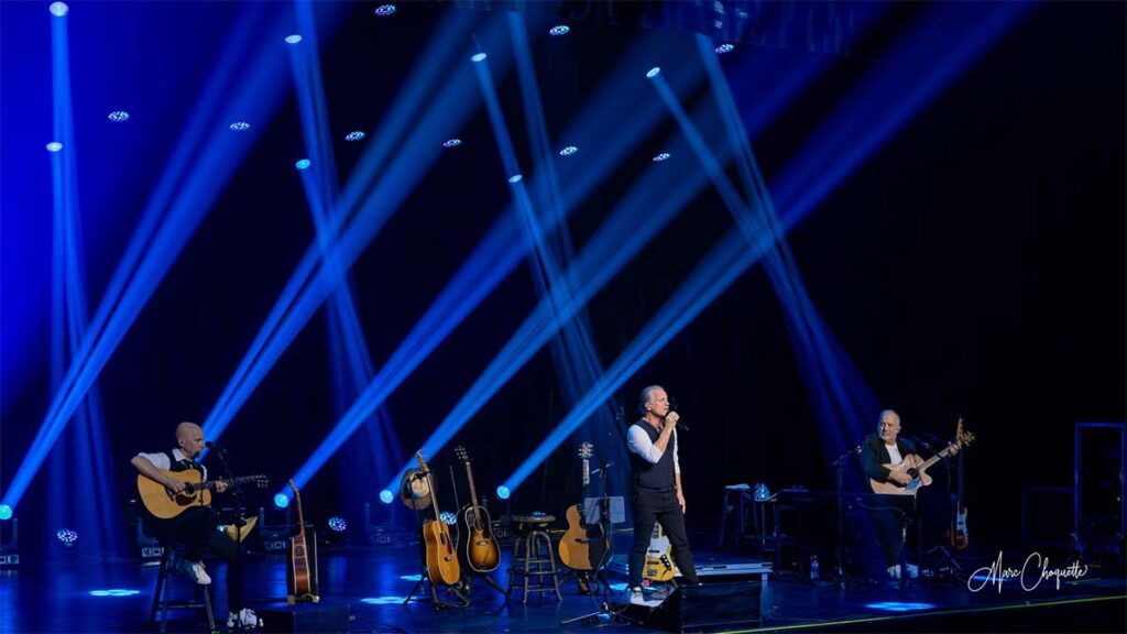 Spectacle de Bruno Pelletier à la Salle Kingsey