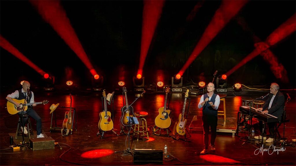 Spectacle de Bruno Pelletier à la Salle Kingsey