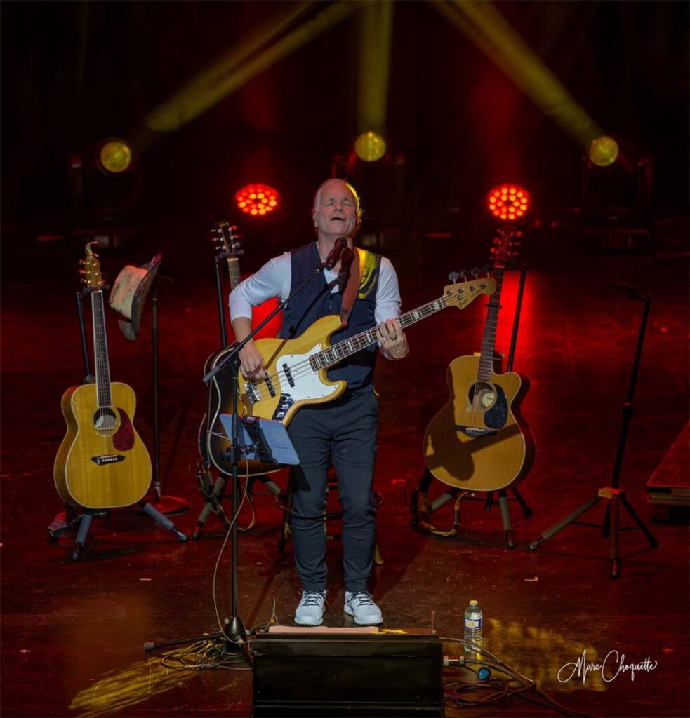Spectacle de Bruno Pelletier à la Salle Kingsey