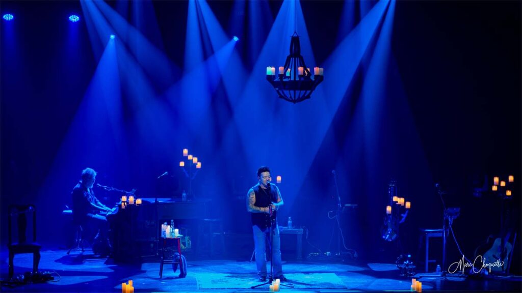 Spectacle d'Éric Lapointe à la Salle Kingsey