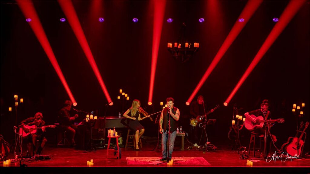 Spectacle d'Éric Lapointe à la Salle Kingsey