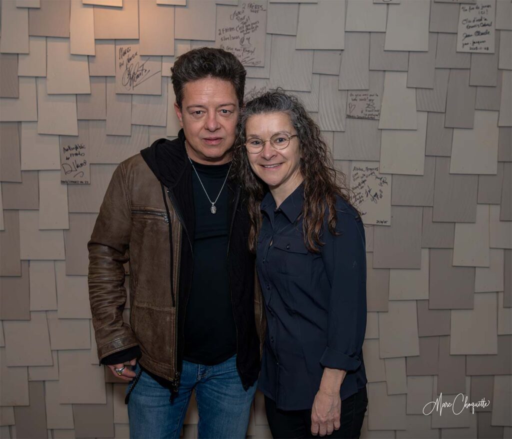 Photo avec Éric Lapointe