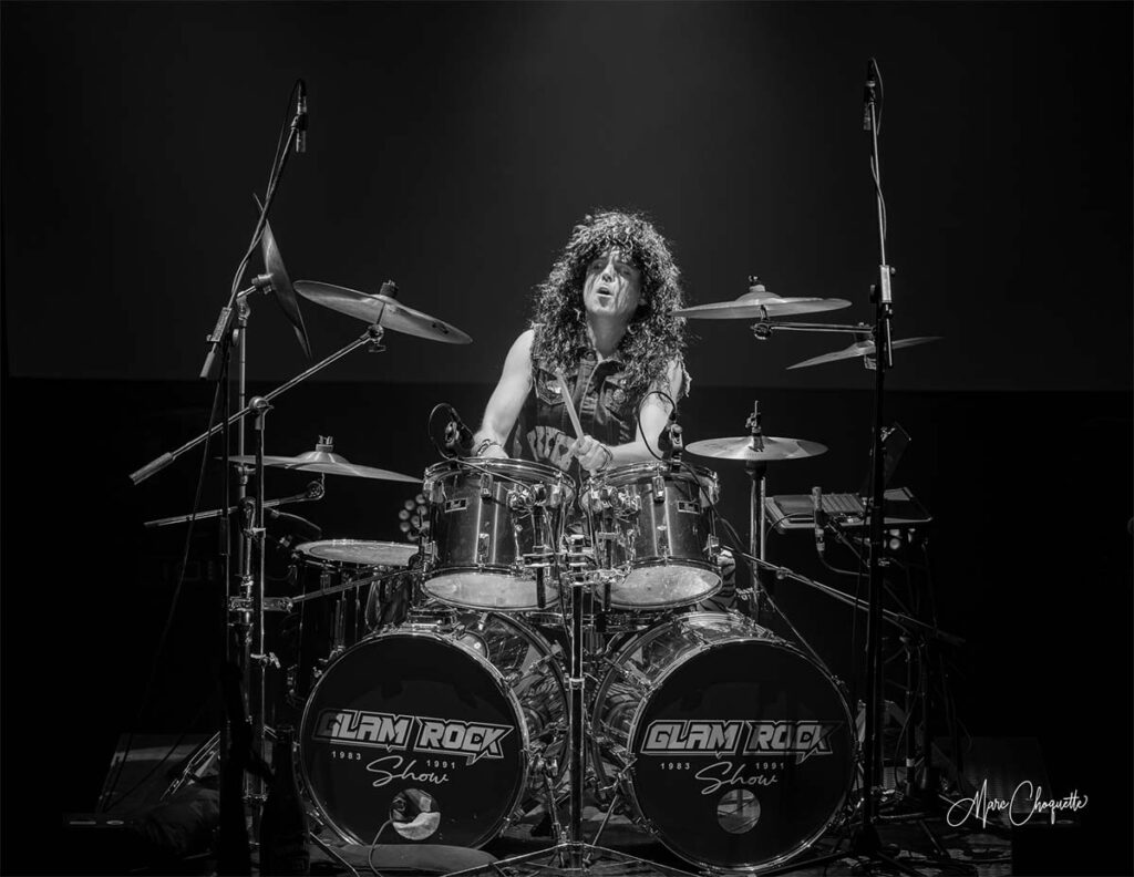 Spectacle de Glam Rock à la Salle Kingsey